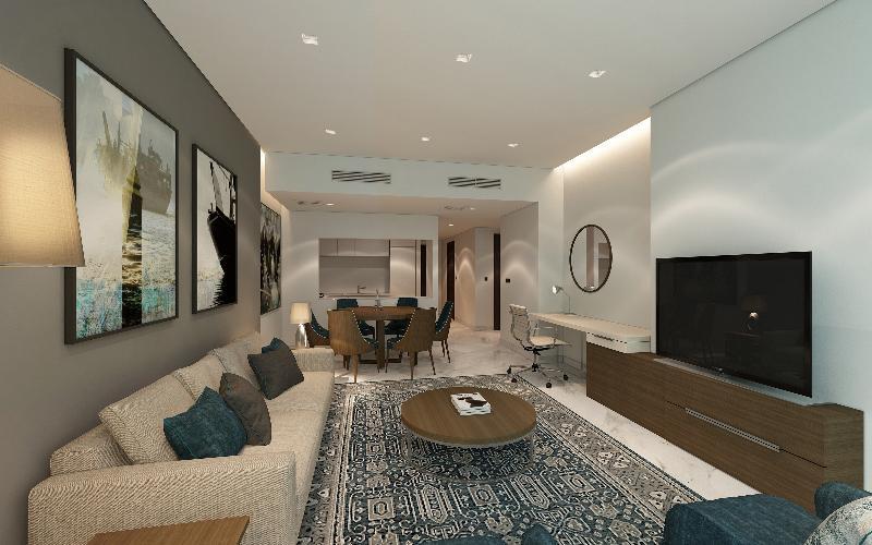 Suha Creek Hotel Apartments Dubai Exterior photo